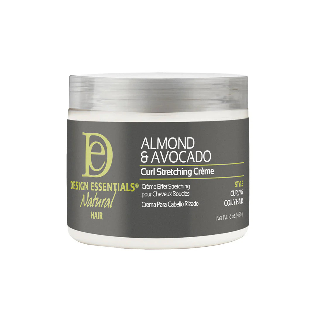 Design Essentials Almond & Avocado Curl Stretching Crème 16 oz