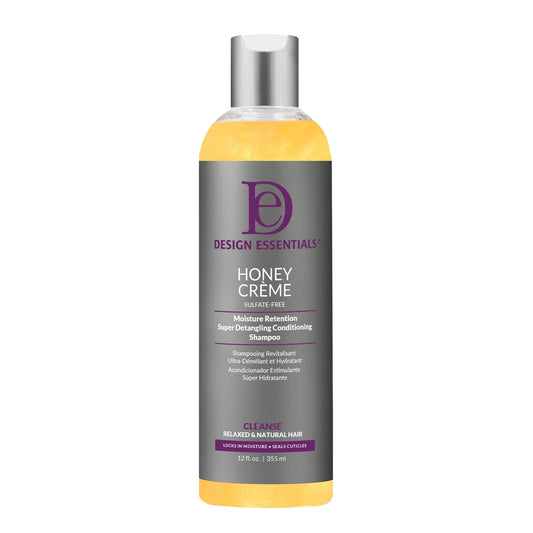 Design Essentials Honey Creme Moisture Retention Super Detangling Conditioning Shampoo