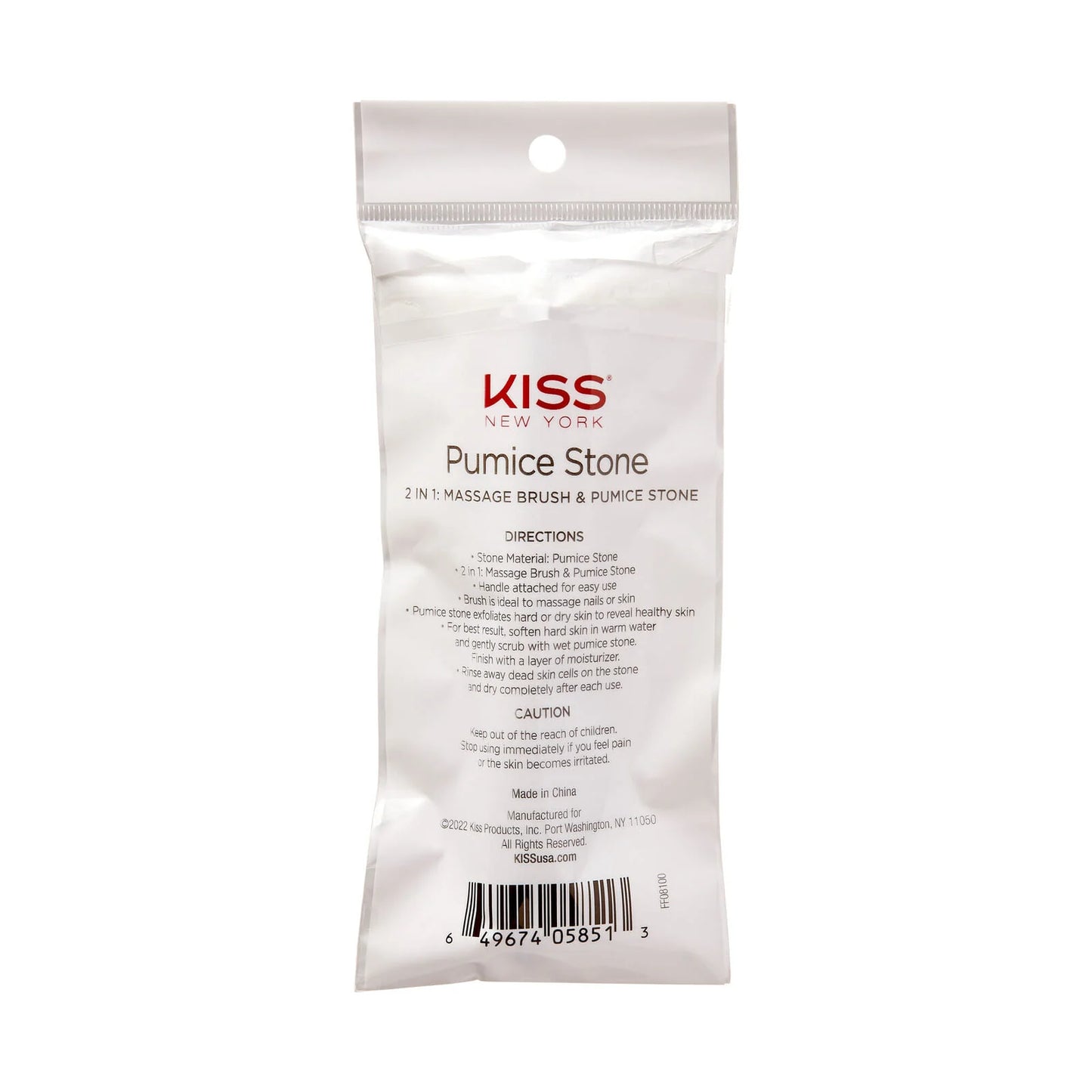 Pumice Stone 2 in 1 Massage Brush and Foot Exfoliator Scrubber
