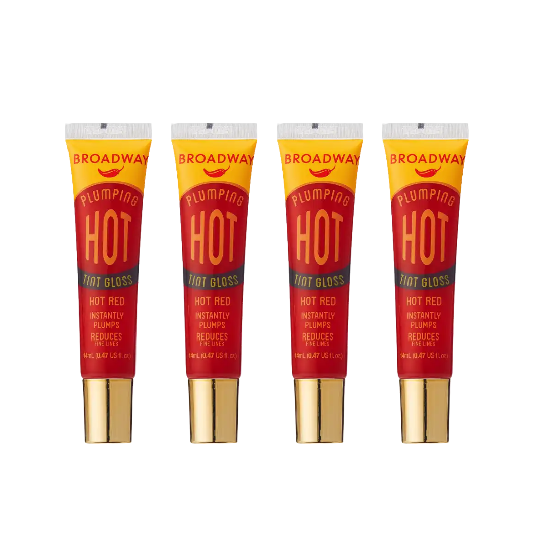 Ruby Kisses Broadway Lip Gloss Tint Hot Plumping Lip Gloss  Glossy Makeup Cosmetic