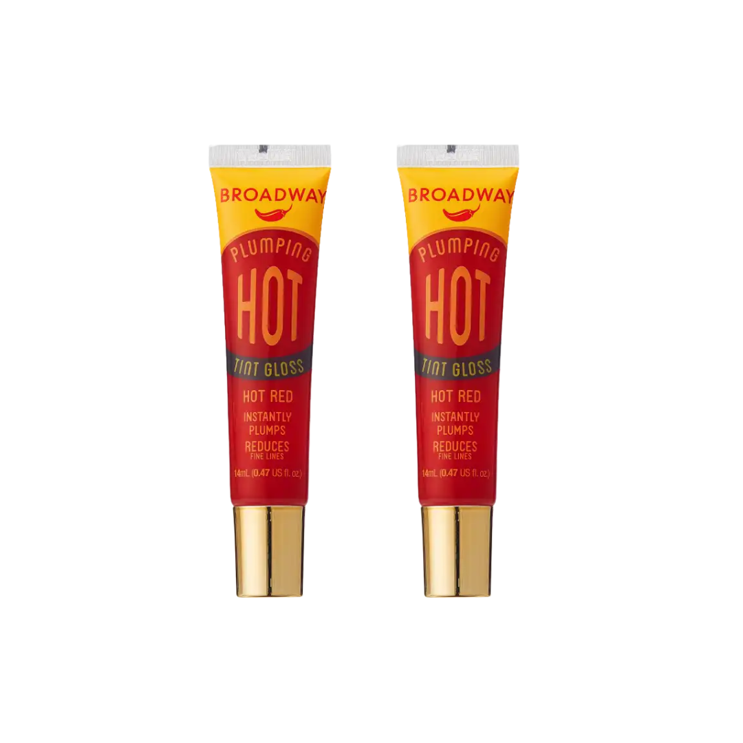 Ruby Kisses Broadway Lip Gloss Tint Hot Plumping Lip Gloss  Glossy Makeup Cosmetic