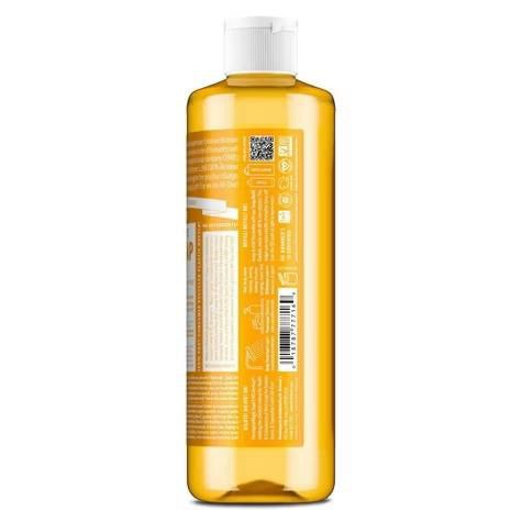 Dr. Bronner's Magic Pure Castile Liquid Soap Bodywash Citrus 16 fl oz Skincare - Organic Orange Lemon Lime Oils Cruelty-Free