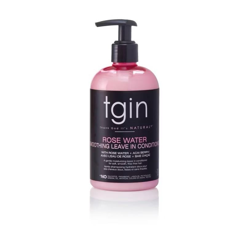 TGIN Rose Water Sulfate-Free Hydrating collection - Moisturizes and Builds Strength for Healthy, Strong Hair