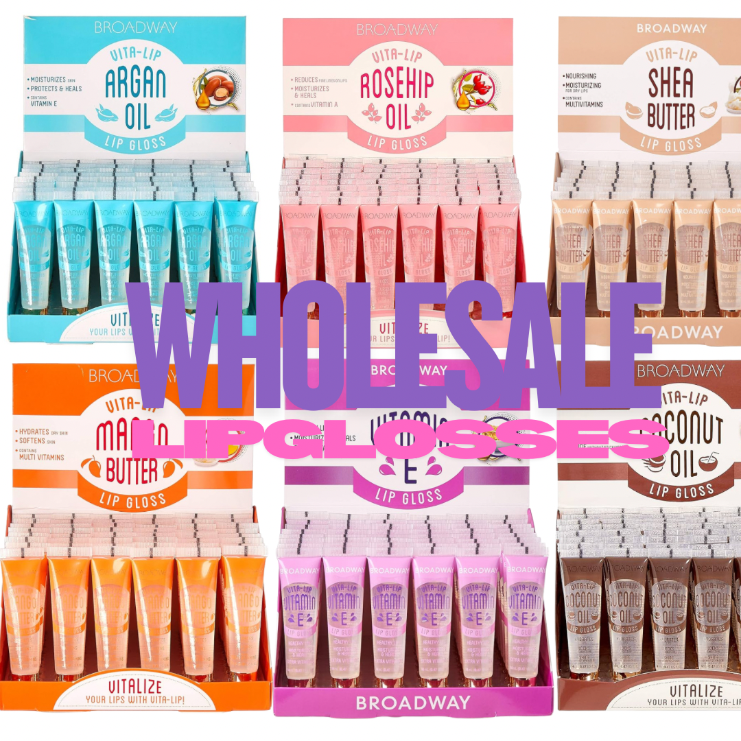 Broadway Vita-Lip Lip Gloss Collection (48pcs)