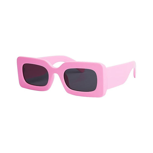Blush Vision Vibrant Sunglasses #14 Pink Frame with Reflective Surfing Design
