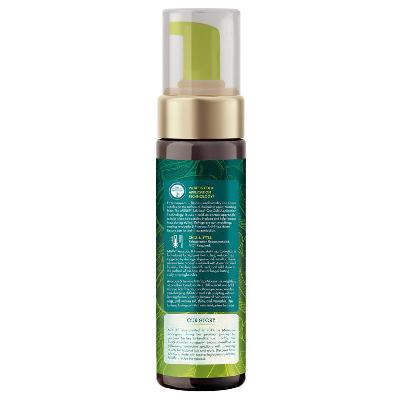 Mielle Avocado & Tamanu Anti-Frizz Mousse Haircare