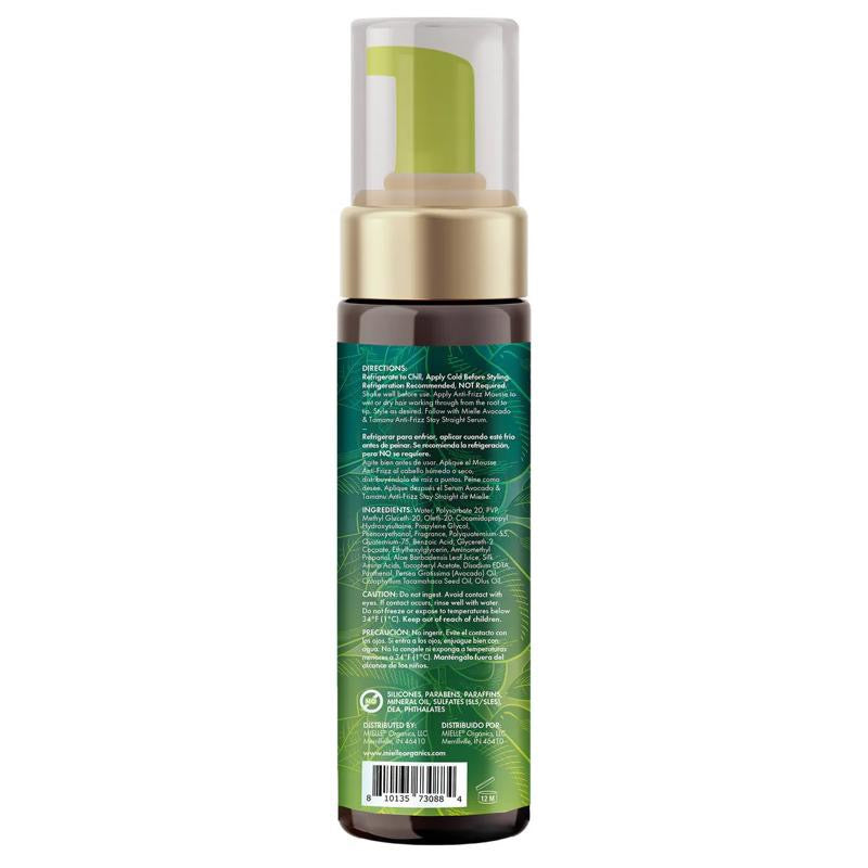 Mielle Avocado & Tamanu Anti-Frizz Mousse Haircare