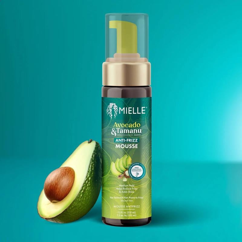 Mielle Avocado & Tamanu Anti-Frizz Mousse Haircare