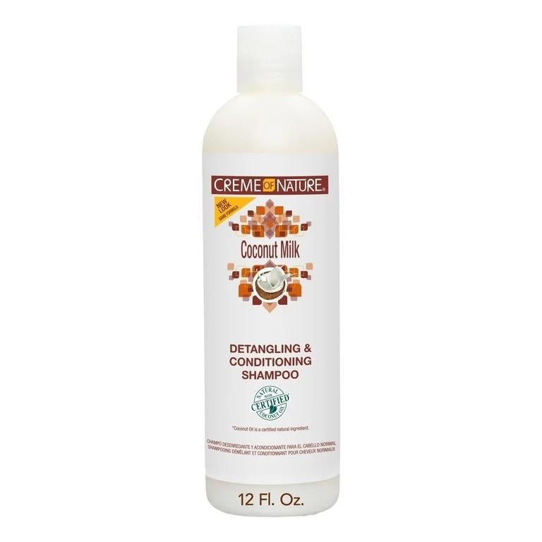 Creme of Nature Coconut Milk Detangling & Conditioning Shampoo 12 Fl. Oz.