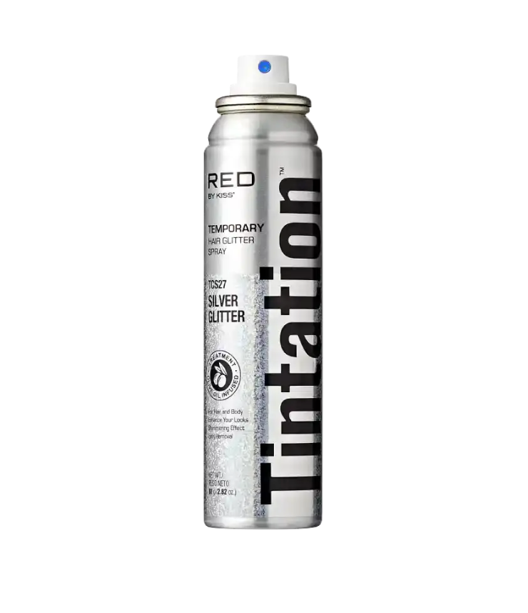 Tintation Sparkle Glitter Hair Spray – Shimmering Finish for Hair & Body | Party & Holiday Glow