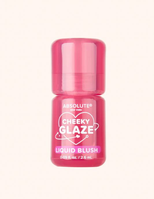 Absolute New York Cheeky Glaze Liquid Blush – Dewy, Buildable Glow