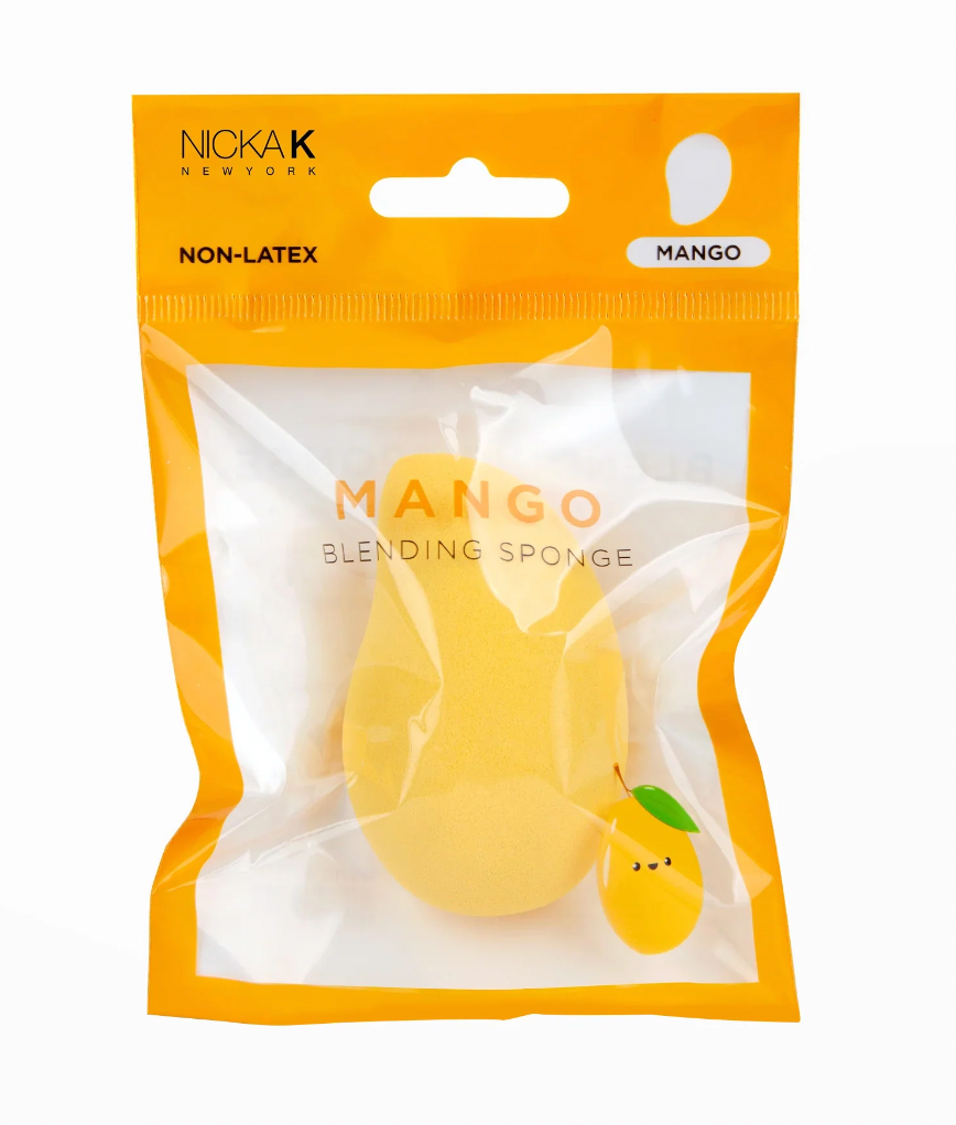 Nicka K Fruit Blending Sponge Set – Mango, Avocado & Lemon Makeup Sponges