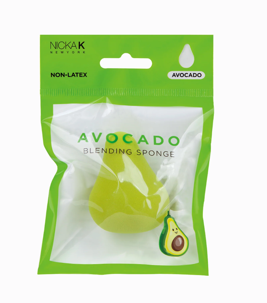 Nicka K Fruit Blending Sponge Set – Mango, Avocado & Lemon Makeup Sponges