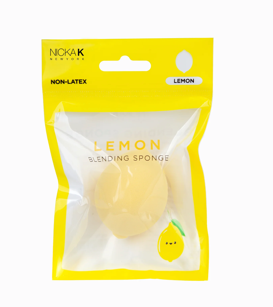 Nicka K Fruit Blending Sponge Set – Mango, Avocado & Lemon Makeup Sponges
