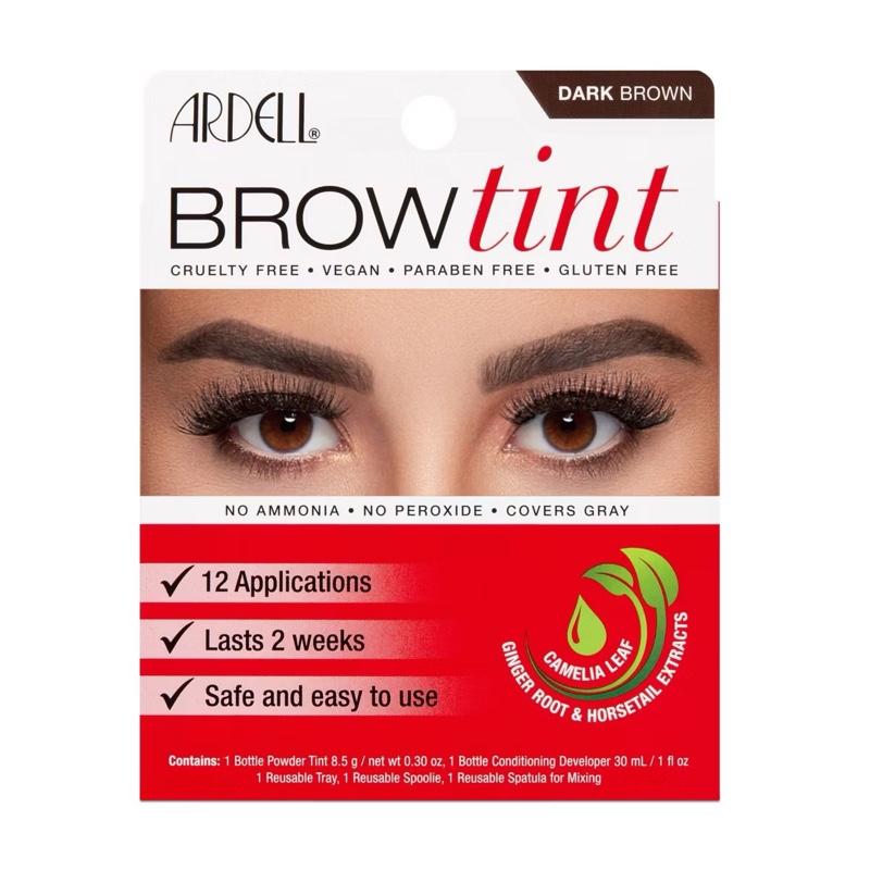 Ardell Dark Brown Brow Tint Eyebrows Lamination Kit for Eyebrows
