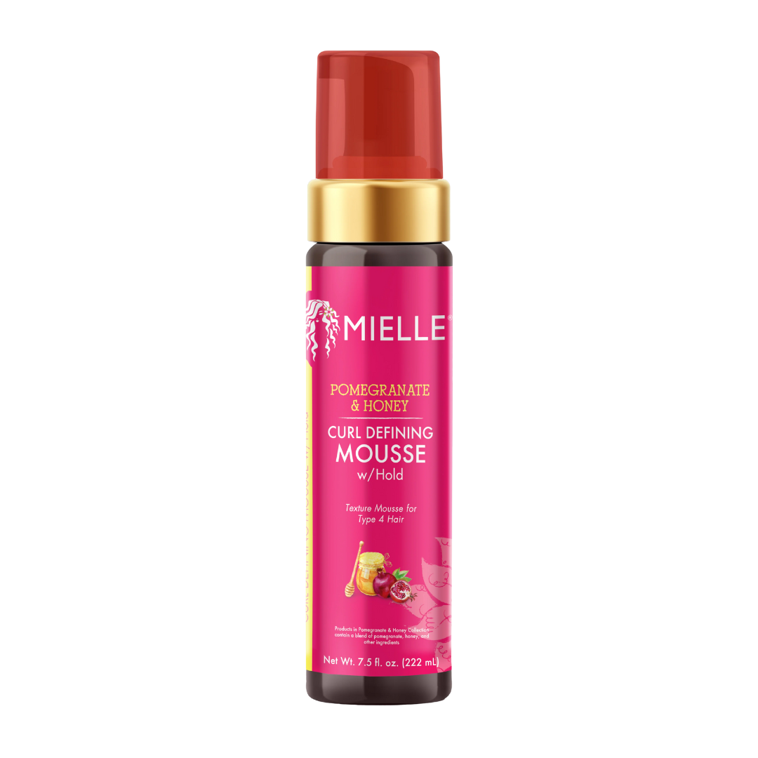 Mielle Organics Curl Defining Mousse with Honey 7.5 fl oz - Haircare Product for Styling and Hold - Haircare