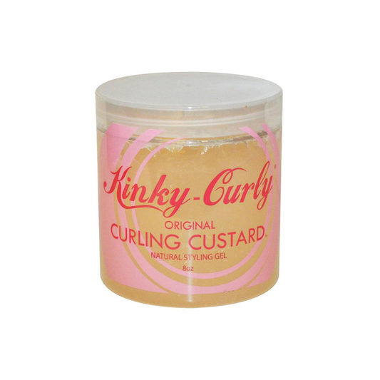 Kinky Curly Curling Gel 8 oz - Moisturizes Hair, Reduces Bulk, Enhances Shine, Long-Lasting Hold for Strong and Nourished Curls - Haircare, Smooth Hydrating Moisturizer