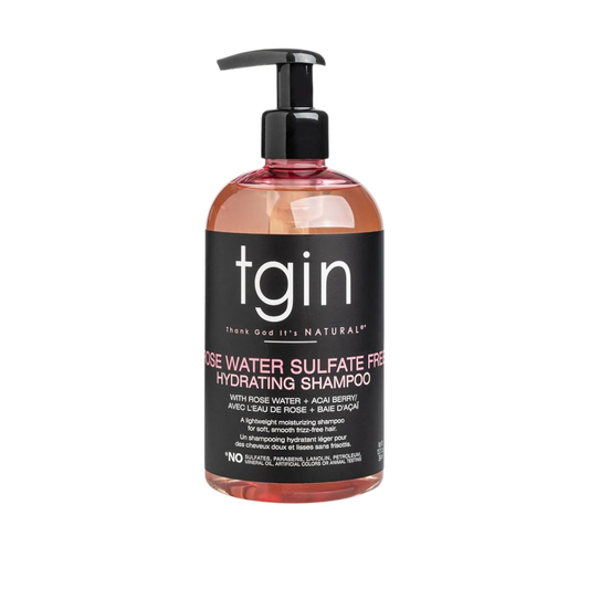 Tgin Rose Water Sulfate Free Hydrating Shampoo 13 oz